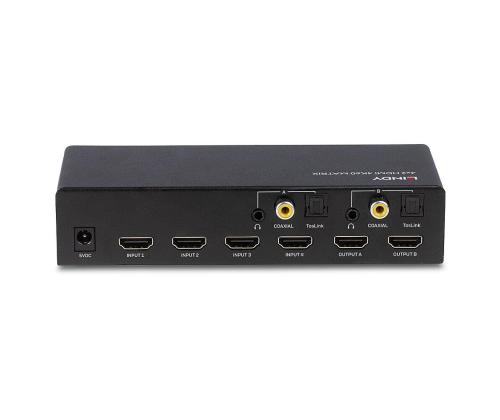 I/O VIDEOMATRIISIKYTKIN 4X2/38084 LINDY