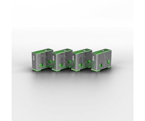 USB-PORTIN ESTO 10KPL/VIHREÄ 40461 LINDY LINDY