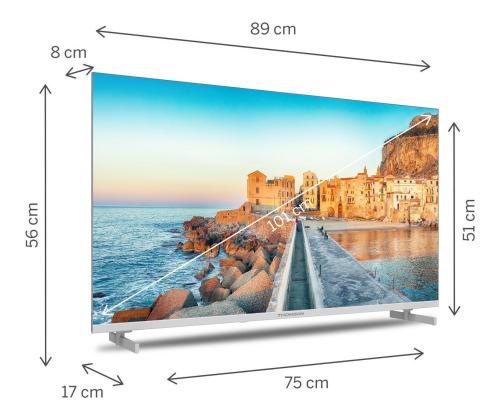 LCD-televisio 40"/40FG2S15W THOMSON