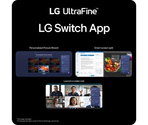 LCD-monitori LG 39.7 " 5120 x 2160 pikseliä Natiivikuvasuhde 21:9 40U990A-W 40U990A-W 40U990A-W