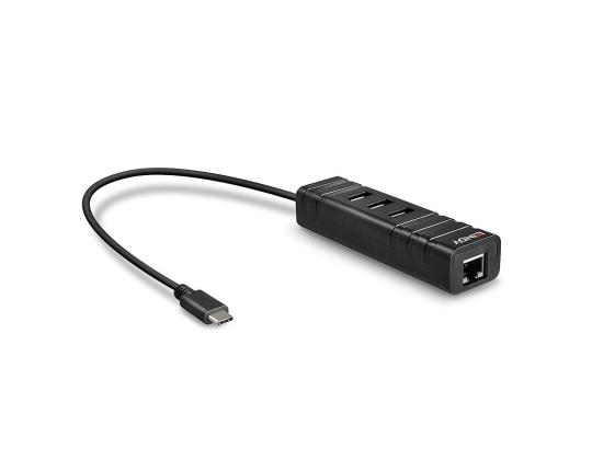 I/O HUB USB3.1 & LAN ADAPTER/43249 LINDY