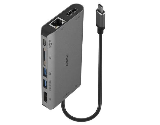 I/O-TELAKKAUS USB-C/MINI SINGLE 4K 43323 LINDY