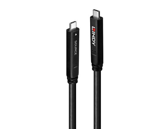 KAAPELI USB-C:hen USB-C 10M/43333 LINDY