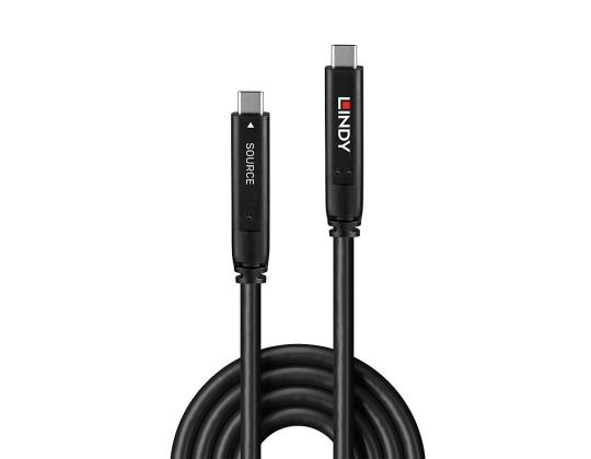 KAAPELI USB-C:hen USB-C 10M/43333 LINDY