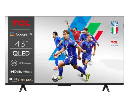 Televisio TCL 43 " 4K Ultra HD 3840 x 2160 pikseliä Flat 16:9 QLED 43T69C