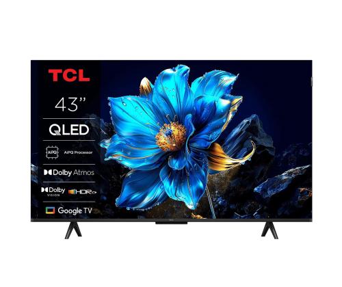 Televisio TCL 43 " 4K Ultra HD 3840 x 2160 pikseliä Flat 16:9 QLED 43T69C