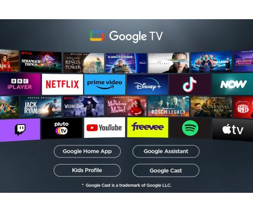 Televisio TCL 43 " 4K Ultra HD 3840 x 2160 pikseliä Flat 16:9 DLED 43V6C