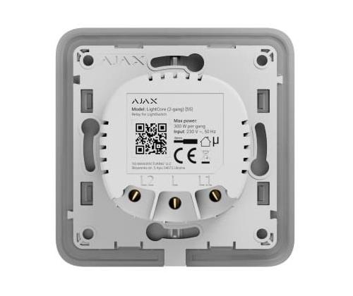 ÄLYKÄS KOTI LIGHTCORE 1GANG/45110 AJAX