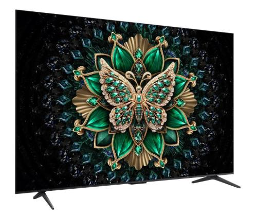 Televisio TCL 50 " 4K Ultra HD 3840 x 2160 pikseliä Flat 16:9 50Q6C