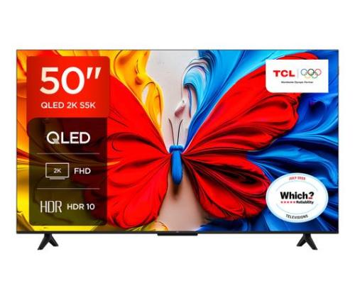 TV-sarja TCL 50 " Full HD 1920 x 1080 pikseliä Flat 16:9 QLED QLED 50V5C