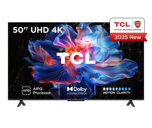 TV-sarja TCL 50 " 4K Ultra HD 3840 x 2160 pikseliä Flat 16:9 DLED 50V6C