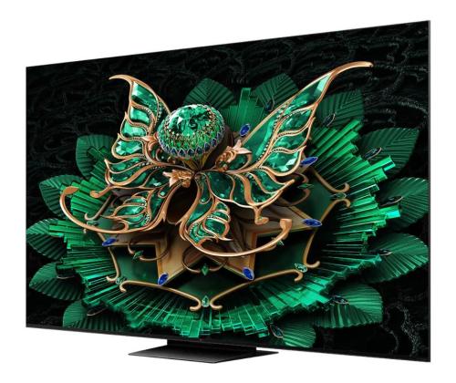 Televisio TCL 55 " 4K Ultra HD 3840 x 2160 pikseliä Flat 16:9 QD-Mini LED 55Q7C 55Q7C