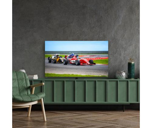 Televisio THOMSON 55" 4K/Smart QLED 3840x2160 Langaton LAN Bluetooth Google TV Musta 55QG7C14