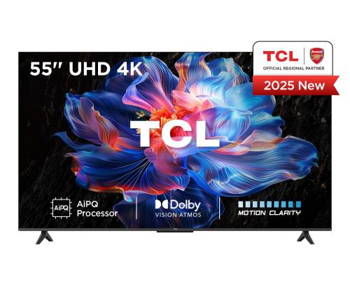 TV-sarja TCL 55 " 4K Ultra HD 3840 x 2160 pikseliä Flat 16:9 DLED 55V6C