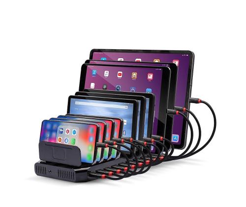 LATAUSASEMA USB 10PORT/73309 LINDY