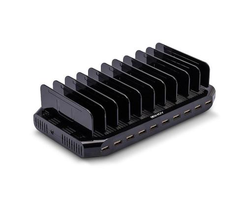 LATAUSASEMA USB 10PORT/73309 LINDY