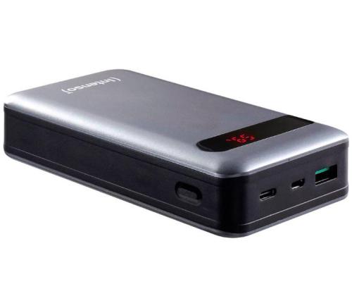 VIRTAPANKKI USB 20000MAH QC3.0/ANTHRACITE PD20000 INTENSO
