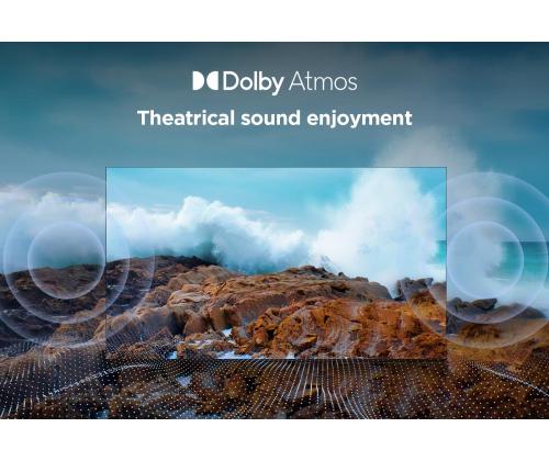 TV-sarja TCL 75 " 4K Ultra HD 3840 x 2160 pikseliä Flat 16:9 DLED 75V6C