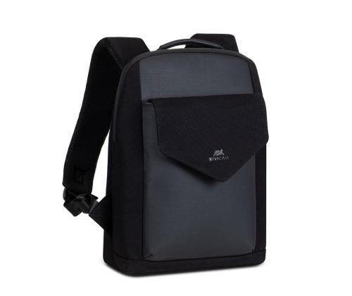 NB BACKPACK CANVAS 13.3"/8521 BLACK RIVACASE