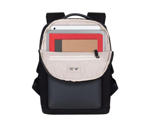 NB BACKPACK CANVAS 13.3"/8521 BLACK RIVACASE