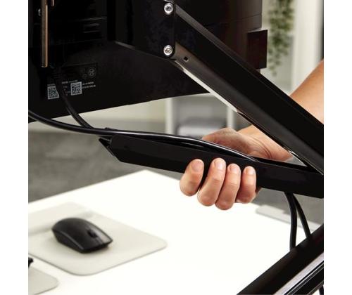 Monitorikiinnike 2FMS musta 8615501 FELLOWES