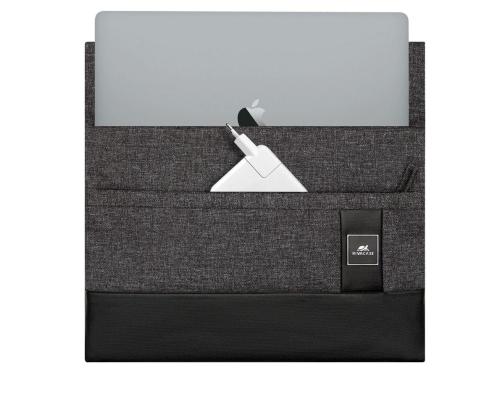 NB HOLKKI MACBOOK PRO/AIR 13/8802 MUSTA MELANSSI RIVACASE