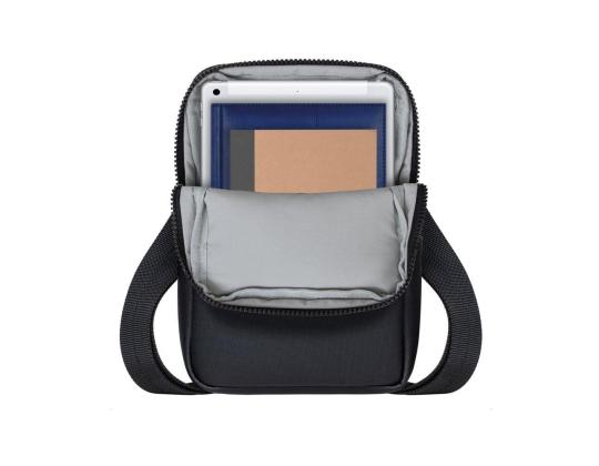 TABLETTIKOTELO CROSSBODY 8"/8810 BLACK MELANGE RIVACASE