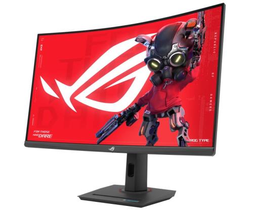 LCD-monitori ASUS ROG Strix XG32WCS 31.5" Gaming/Curved Panel VA 2560x1440 16:9 180Hz 1 ms Swivel...