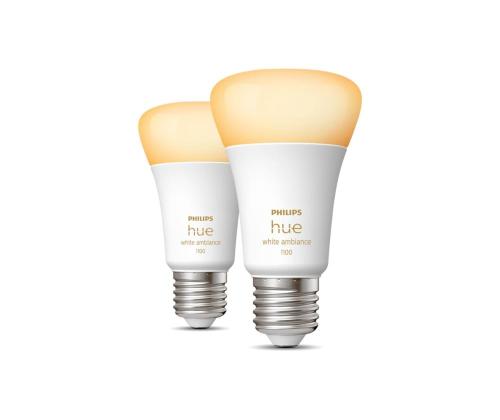 Älykäs hehkulamppu PHILIPS Virrankulutus 8 wattia Valovirta 1100 lumenia 6500 K 220V-240V...