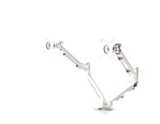 Monitorikinnitus ARM kahele, EPPA valge 9683501 FELLOWES