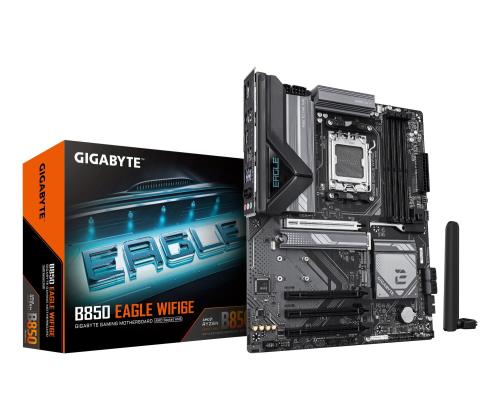 Emolevy GIGABYTE AMD B850 SAM5 ATX Muisti DDR5 Muistipaikat 4 3xPCI-Express 16x 3xM.2 1xHDMI...