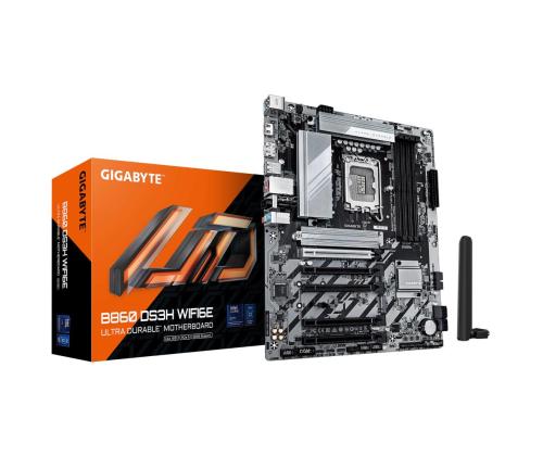 Emolevy GIGABYTE Intel B860 Express LGA1851 ATX Muisti DDR5 5xPCI-Express 16x 2xM.2 1xHDMI...