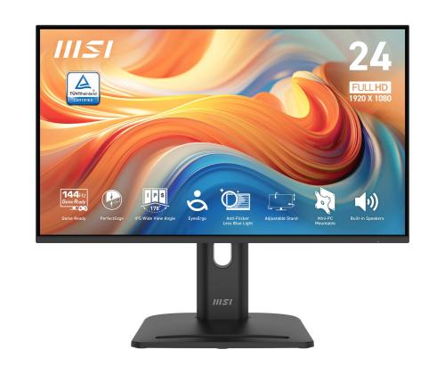 LCD-monitori MSI PRO MP245PG E14 23.8" Business Panel IPS 1920x1080 16:9 144 Hz 1 ms Kaiuttimet..