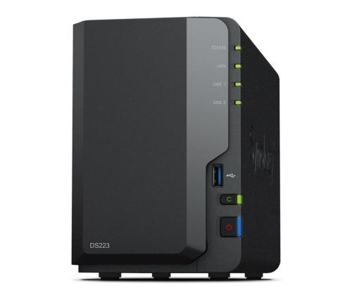 NAS-TALLENNUSTORNI 2BAY/NO HDD USB3.2 DS223 SYNOLOGIA