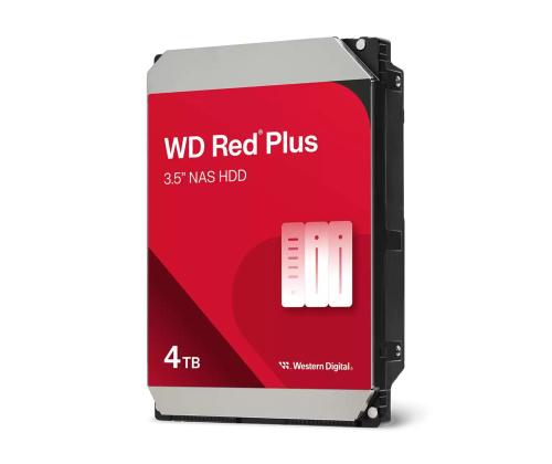 Kiintolevy WESTERN DIGITAL Red Plus 4TB 128 MB 5400 rpm 3,5" WD40EFZZ