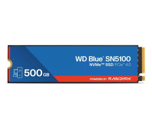 SSD PCIE G4 M.2 NVME 500GB BLU/SN5100 WDS500G5B1E SANDISK