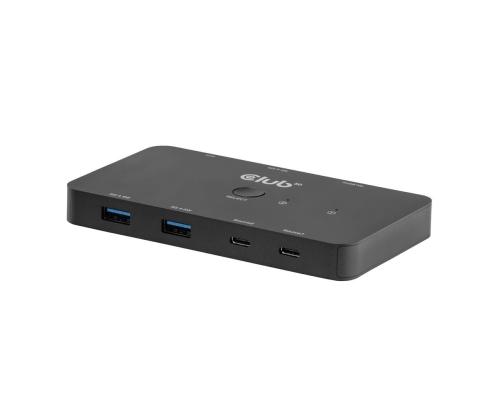 VIDEOKYTKIN KVM USB-C HDMI/DUALIIN CSV-2512 CLUB3D