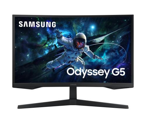 LCD-monitori SAMSUNG 27 " 2560 x 1440 pikseliä Wide Quad HD Native kuvasuhde 16:9 LED Curved..
