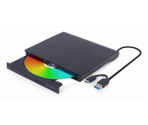 DVD RW USB3/USB-C 8X EXT RTL/MUSTA DVD-USB-031 GEMBIRD GEMBIR
