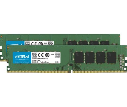 MUISTI DIMM 16GB PC25600 DDR4/KIT2 CT2K8G4DFRA32A RATKAISEVA