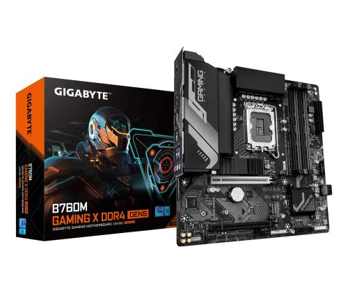 Emolevy GIGABYTE Intel B760 LGA 1700 micro ATX RAM DDR4-SDRAM 4xSlots 2xM.2 (M) -paikkojen määrä...