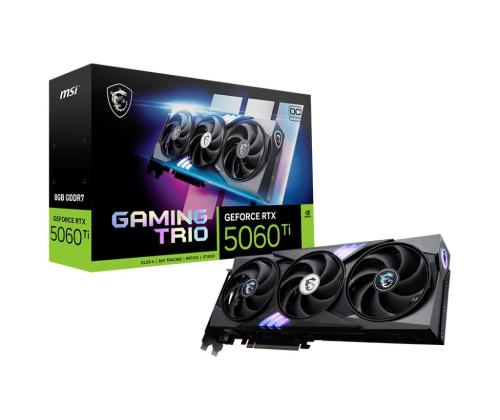 Näytönohjain MSI NVIDIA GeForce RTX 5060 Ti 8 GB GDDR7 128 bit PCI Express x16 5.0 Active..