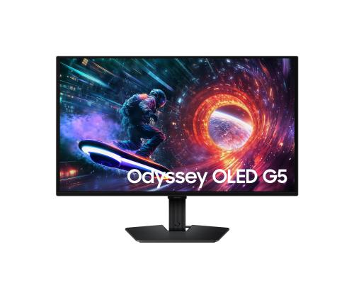 Näyttö SAMSUNG 27 " 2560 x 1440 pikseliä Quad HD Native kuvasuhde 16:9 OLED Flat LS27FG500SUXE