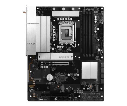 Emolevy ASROCK B860 Rock WiFi 7 Intel B860 LGA 1851 (Socket V1) ATX RAM DDR5-SDRAM 4xSlots Wi-Fi..