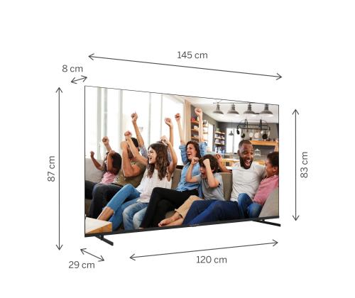 Televisio THOMSON 65 " 4K Ultra HD 3840 x 2160 pikseliä Flat 16:9 LED 65UG4S14 LED 65UG4S14