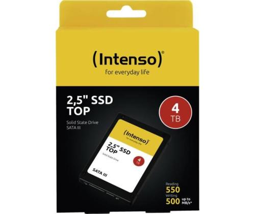 SSD INTENSO 4000 GB Serial ATA III 2.5" 1920xTBW luokitus MTBF 2000000 h 3812480