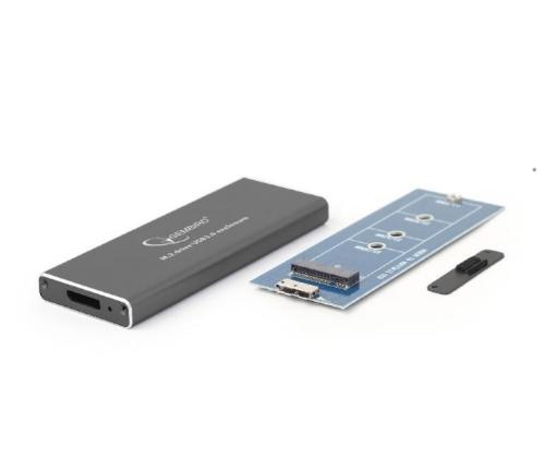 KIINTOLEVYKOTELO EXT. USB3 M.2/MUSTA EE2280-U3C-01 GEMBIRD