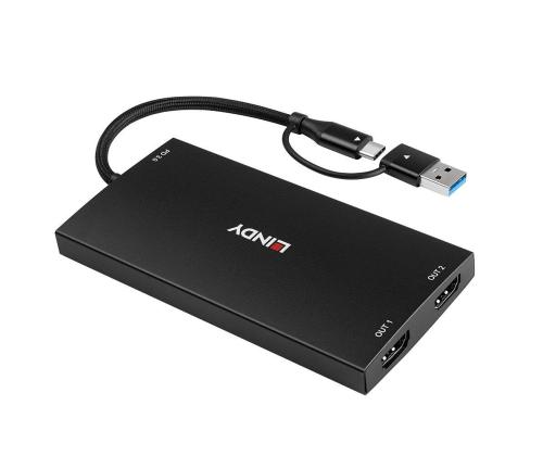 I/O MUUNNIN USB-C/A HDMI/43430 LINDY:KS
