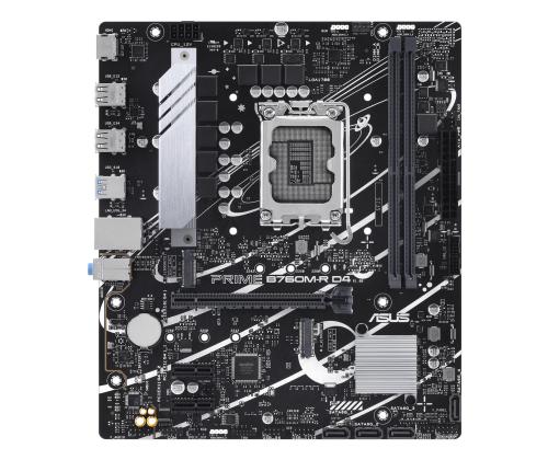 Emolevy ASUS Intel B760 Express LGA1700 Micro-ATX Muisti DDR4 Muistipaikat 2 2xPCI-Express 4.0 1x..
