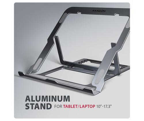 NB ACC STAND 10"-17.3"/ALUMIININHARMAA STND-LAG AXAGO